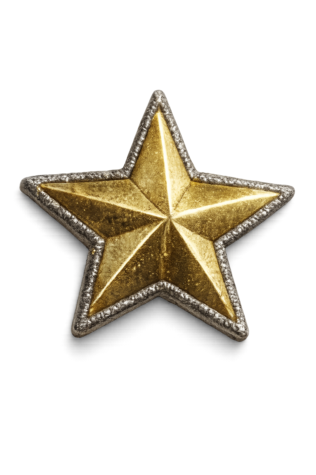 A vinyl star sticker