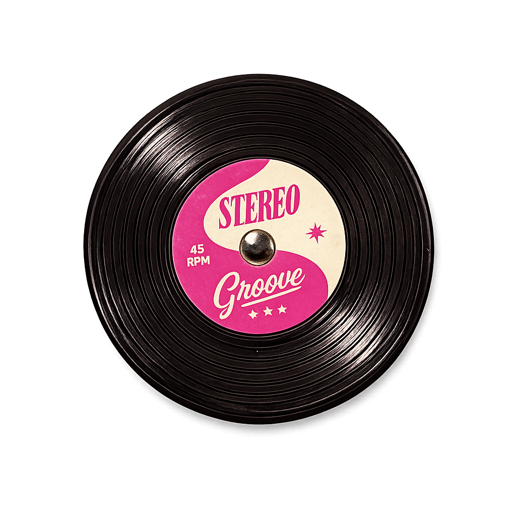 A vinyl record