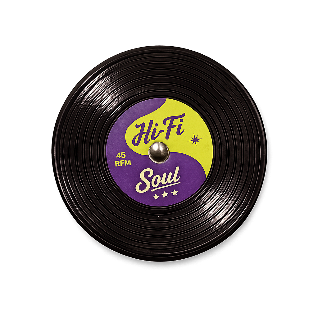 A vinyl record